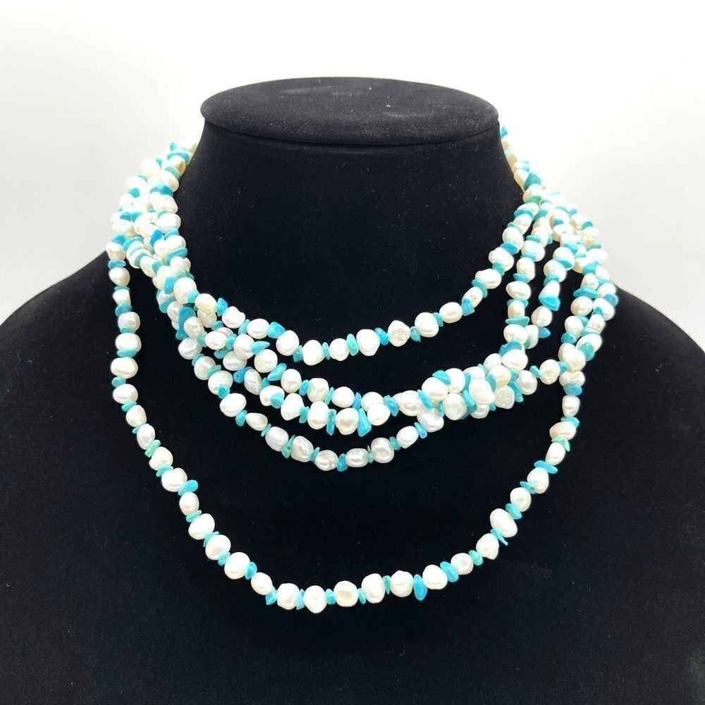 Multi Strand Fresh Water Pearls - Picture 3 of 3